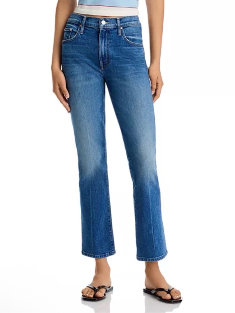 MOTHER The Insider Ankle Jean in “Get Two Birds Stoned” size 28 NWOT